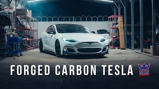 Building the First ever Forged Carbon Korperwulf Tesla Model S