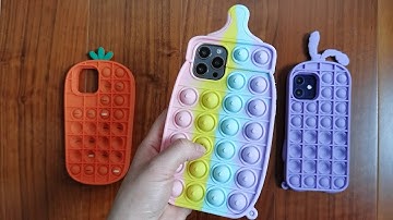 New Pop It Phone Case Unboxing - Cute and Funny Fidget
