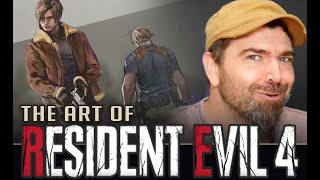 The art of RESIDENT EVIL 4 REMAKE - pro artist reaction