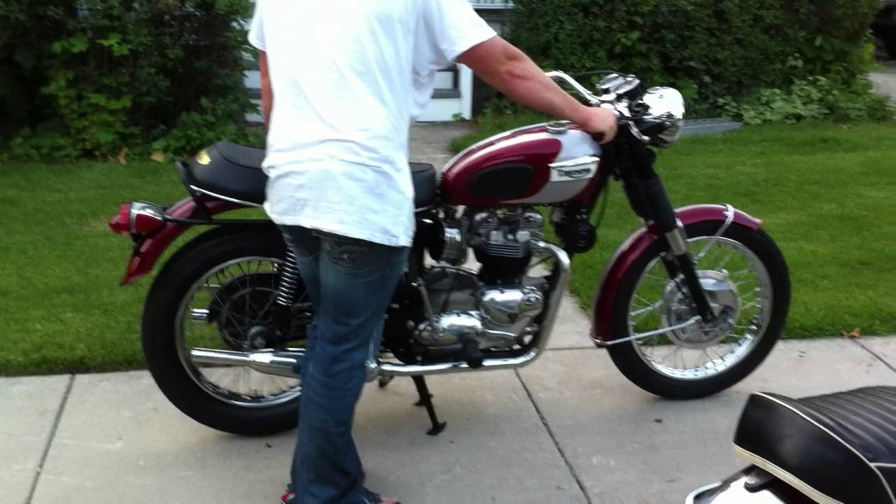 kickstart bonneville YouTube