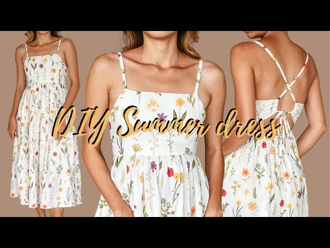 Video: How To Sew A Sundress