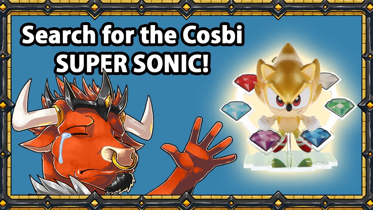 Cosbi Sonic the hedgehog collection - YouTube