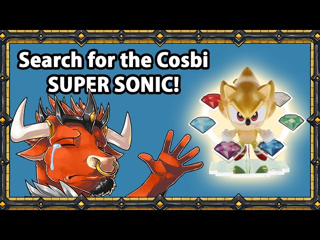 Cosbi Sonic the hedgehog collection - YouTube