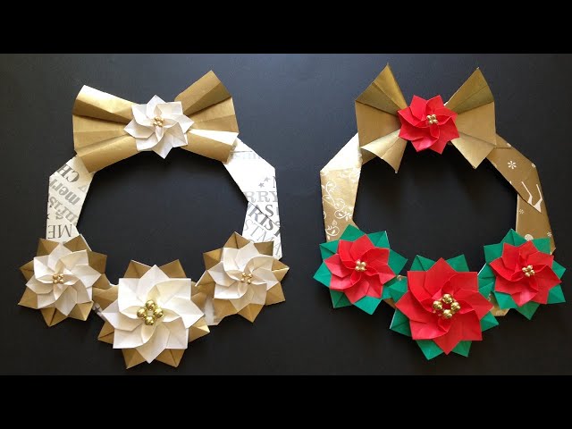 ユカリリリ様《完成品》ポインセチアのリースアレンジ sddefault.jpg