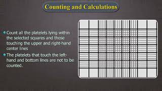 Platelet Count by Improved Neubauer Counting Chamber