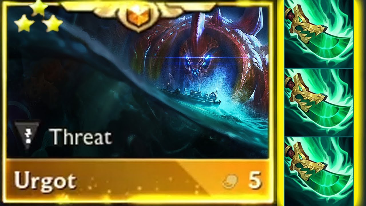 " Urgot Shiny Augment is Cheat " 3 Shojin Urgot ⭐⭐⭐ 3 Star | TFT SET 8