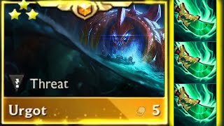 " Urgot Shiny Augment is Cheat " 3 Shojin Urgot ⭐⭐⭐ 3 Star | TFT SET 8