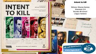 Intent to Kill - gioco da tavolo - ghenos games