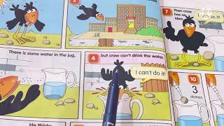 انكليزي الصف الثالث الابتدائي the clever crow  ص 37-36 .ست مريم screenshot 3