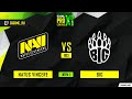 Natus Vincere vs BIG [Map 1, Nuke] (Best of 3) ESL Pro League | Groups