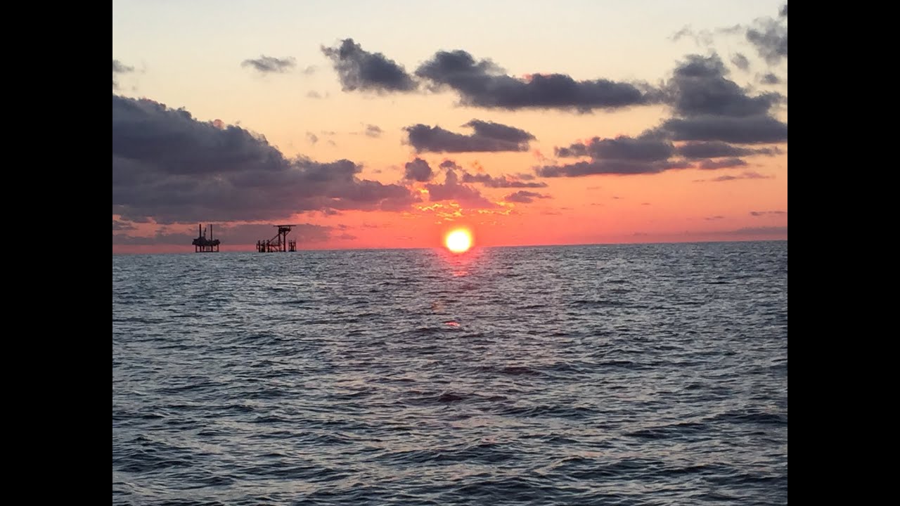 Grand Isle Louisiana 2015 fishing the rigs for Mangroves YouTube