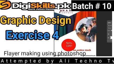 Graphic Design Exercise 4 Batch 10 | digiskills graphic design exercise 4 batch 10