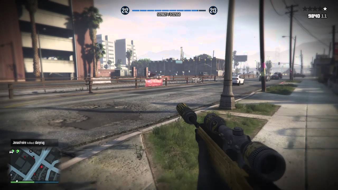 GTA 5 Crazy train kill