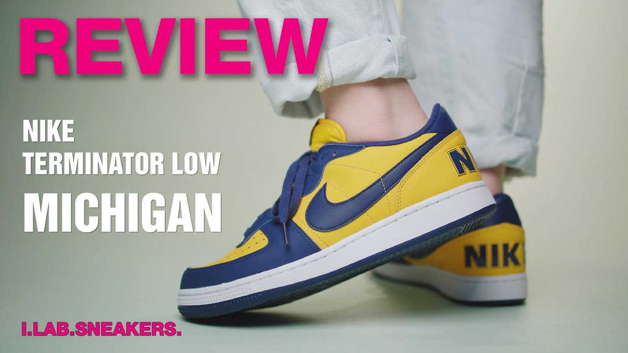 Nike Terminator Low Og Michigan unboxing - YouTube