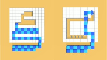 Train Maze Puzzle Game - Snake Train Unique Puzzle - Android Gameplay #3