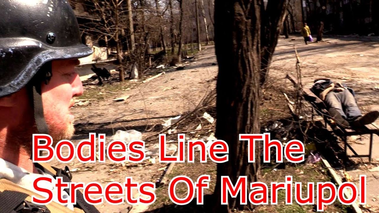 ⁣Dead In Mariupol Buried In Parks To Avoid Disease as bodies line the streets