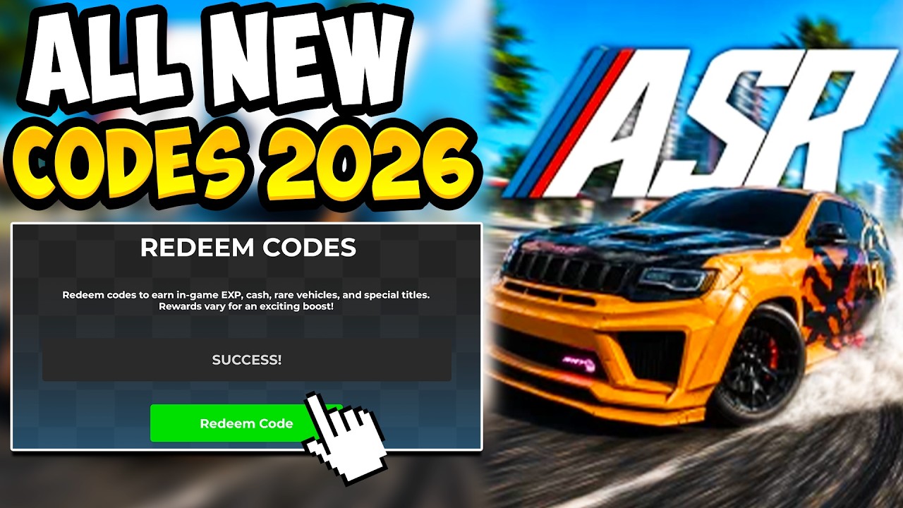 ALL WORKING ASSETTO STREET RACING 2 CODES ROBLOX - All New Assetto