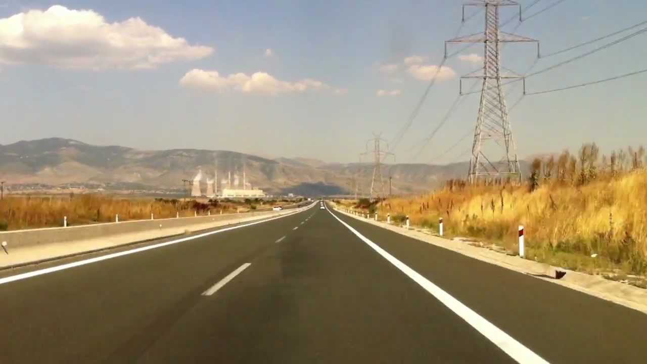 Greece: A2(Egnatia Odos) Ioannina - Thessaloniki ~ PART 2(Kozani - Thessaloniki)