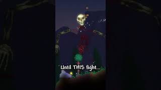 This Was WAY Too Close 😳🔥 #terraria #calamity #terrariashorts #gaming #bossfight #shorts