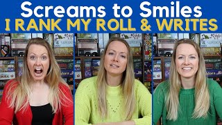 My Top Roll Writes I Rank All My Roll Write Games From Screams To Smiles