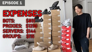 How Much my Sneaker Botting Setup Costs  Sneakers to Riches S2 Episode 1