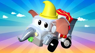 Klein Amber Der Krankenwagen Ist Dumbo! - Die Lackierwerkstatt von Tom - Cartoons für Kinder 