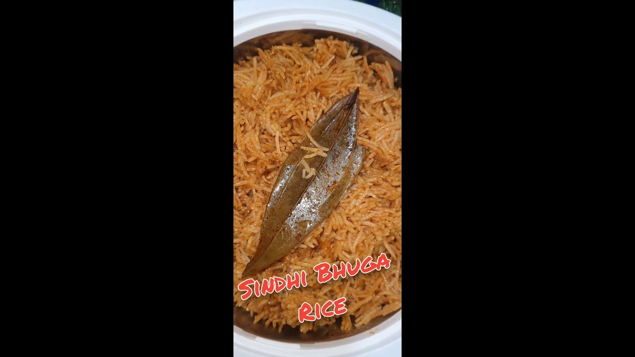 Sindhi Bhuga Rice Recipe|सिंधी भुगा चावल| जरुर देखिये.... - YouTube