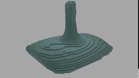 Blender: Pixel Fluid Simulation