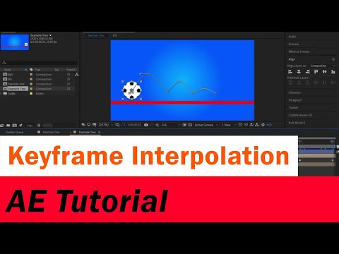 After Effects Tutorial | Basics of Keyframe Interpolation
