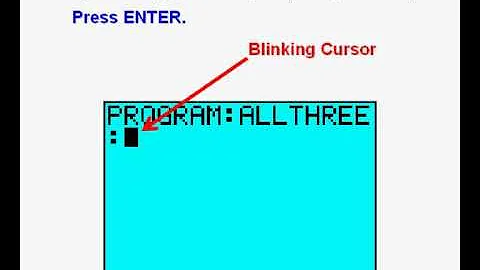 Program Distance Midpoint and Slope Formula TI84 Calculator