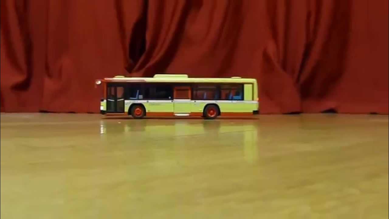 Автобус на пульте управления - YouTube
