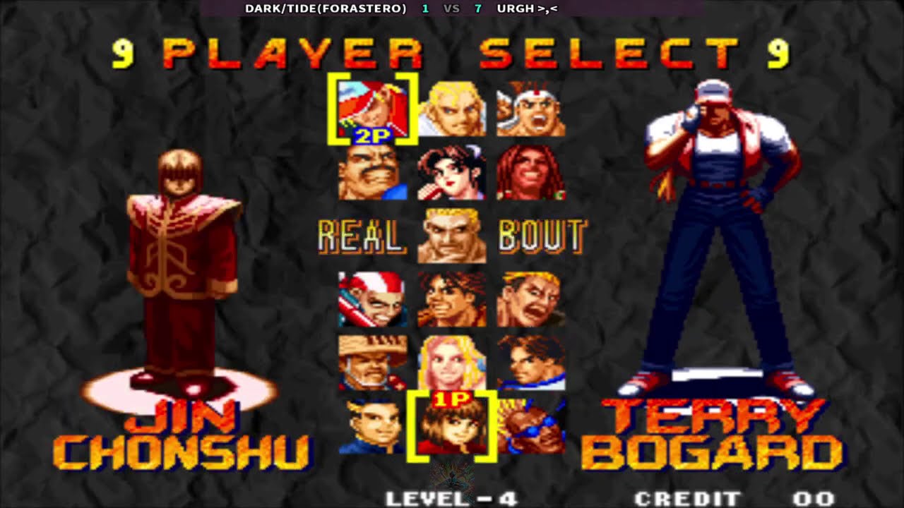 Real Bout Fatal Fury DARK/TIDE(FORASTERO) (MX) Vs URGH (BR) || Play Date 22 Feb 26