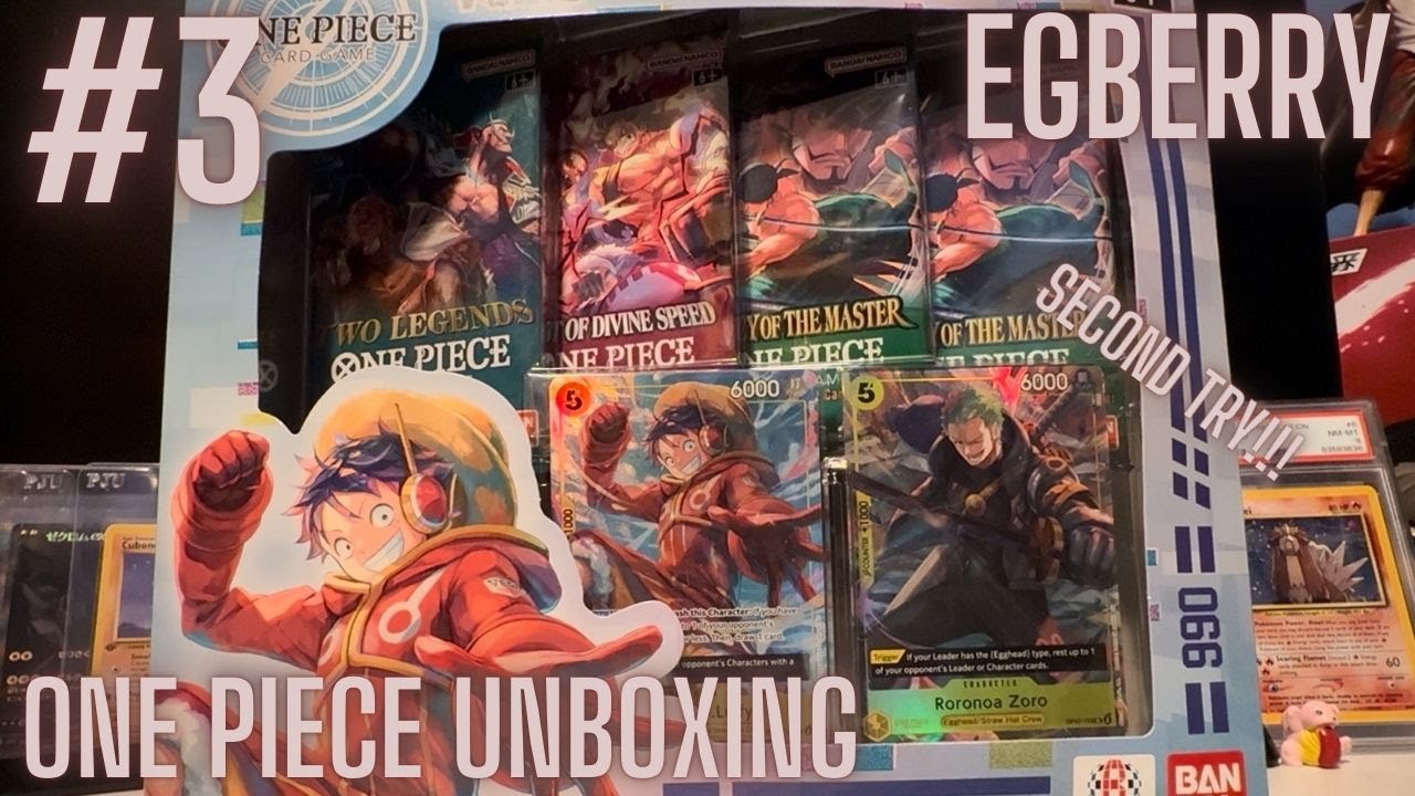 OPENING A 2ND ONE PIECE ILLUSTRATION BOX!!! | OP-12 Box & Boosters | Unboxing One Piece Part 3