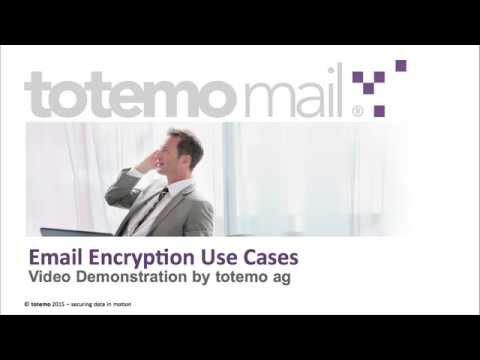 totemomail® Video Demo Use Case 1 