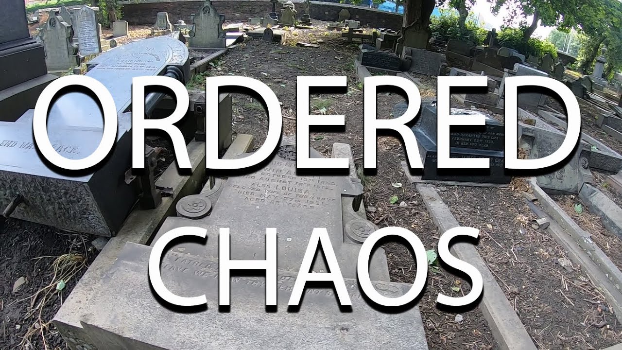 UNUSUAL LOOKING Graveyard,  low moor,  Bradford