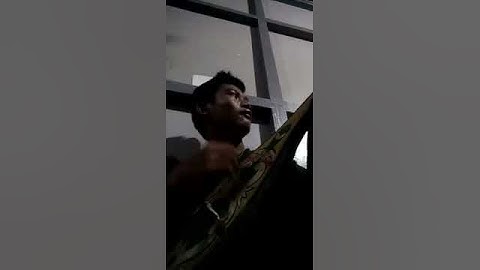 Tahap percobaan udah lama tak pernah main ni alat musik tradisional (kecapi)