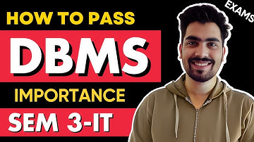 How to Pass DBMS -  Sem 3 IT NEP 2025 | Database Management System 2025 ✅ 📚