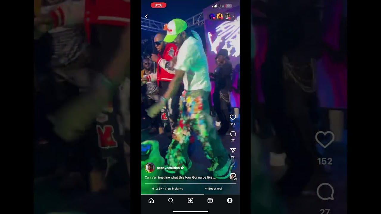 Popeyecaution x DING DONG x Felva ￼ performance in Kingston, Jamaica album release party !🔥🇯🇲