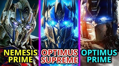 Top 10 Most Powerful Version Of Optimus Prime - Explored