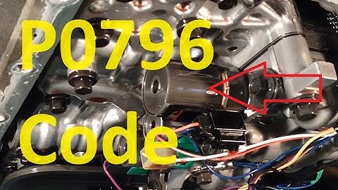 Causes and Fixes P0796 Code: Pressure Control Solenoid “C” Performance / Stuck Off