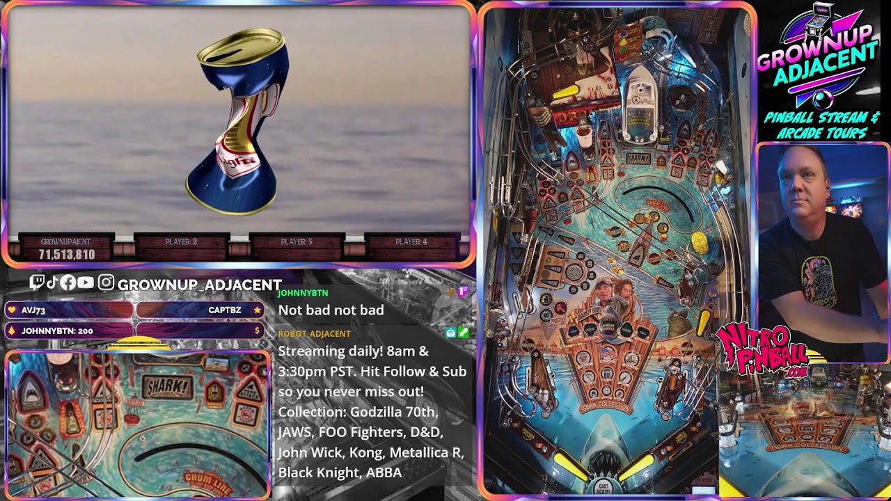 JAWS Pinball LIVE - Feeding Frenzy: Tilt or Be Tasted!