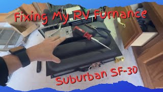 RV Furnace Repair  Suburban SF30