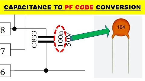 {623} Capacitance to pf Code Conversion / How To Convert Capacitor Value to pf Capacitor Code