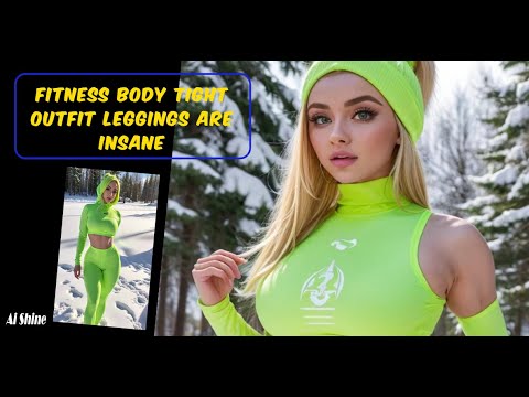 [ Ai Look Book ] fitness body tight outfit leggings are insane