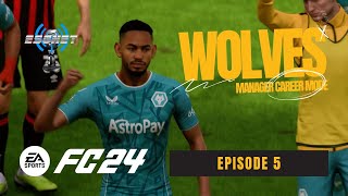 EA Sports FC 24 Wolverhampton Wolves Manager Career Mode Episode 5