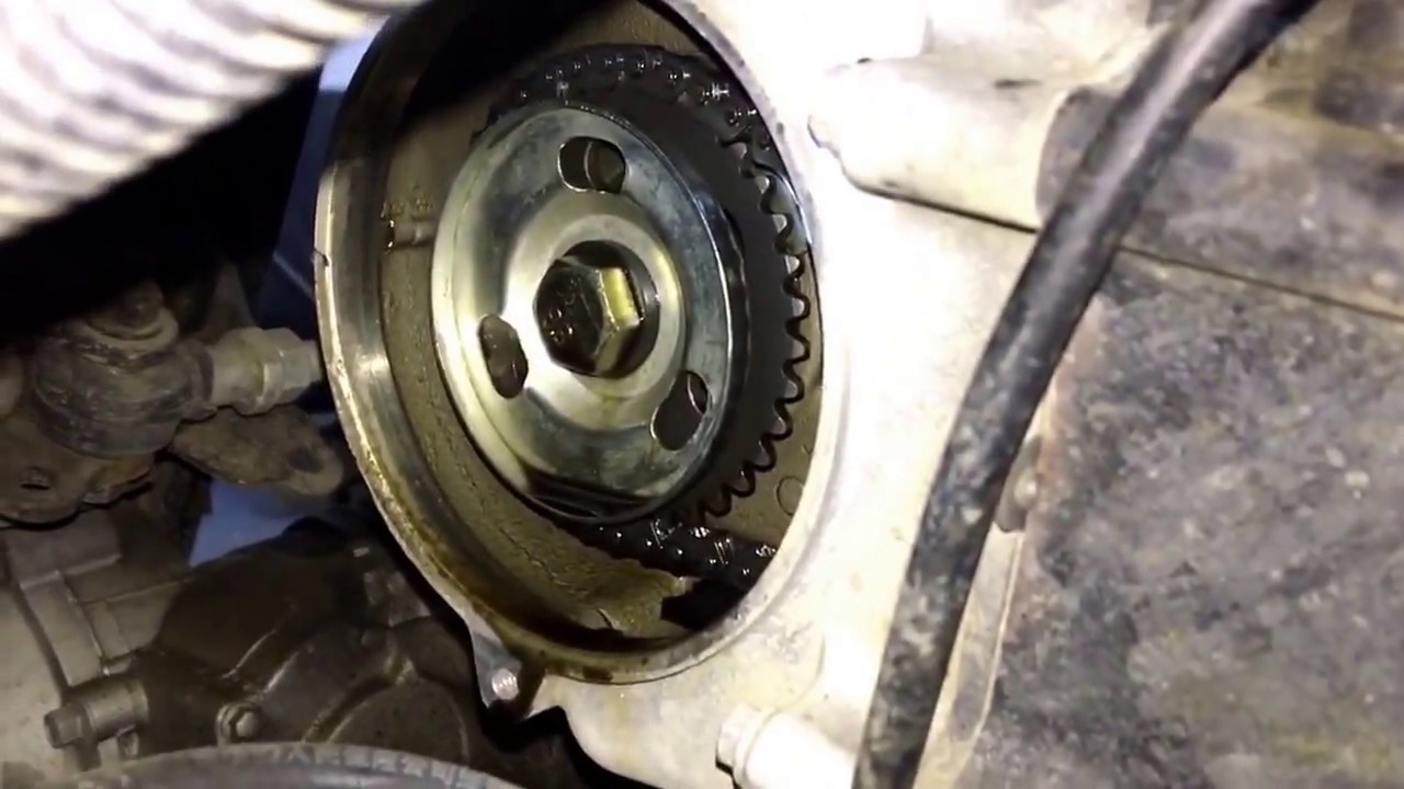 Настройка цепи синхронизации на atv linhai 300