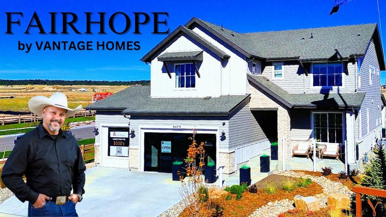 Get Ready to Fall in Love with This Stunning 2025 FAIRHOPE Model Home Tour COLORADO SPRINGS!