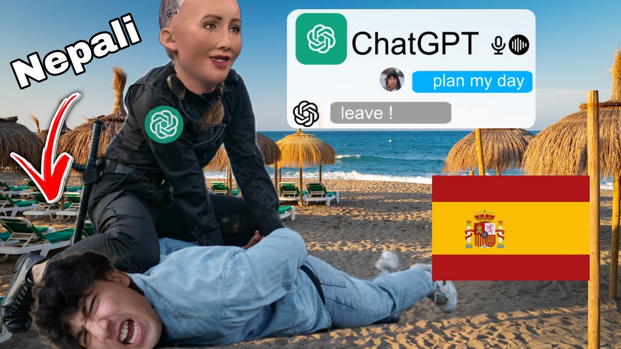 Ai Controlled My Life In Spain for 24 Hours…This Happened !