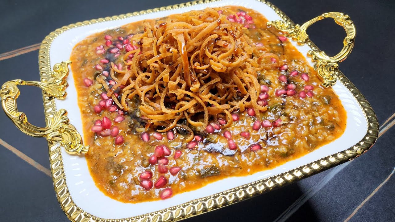 فتة ورق العنب من اطيب الوصفات 🔥