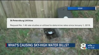 St. Pete Residents Hit with $10K  Water Bills — State and City Now Investigating